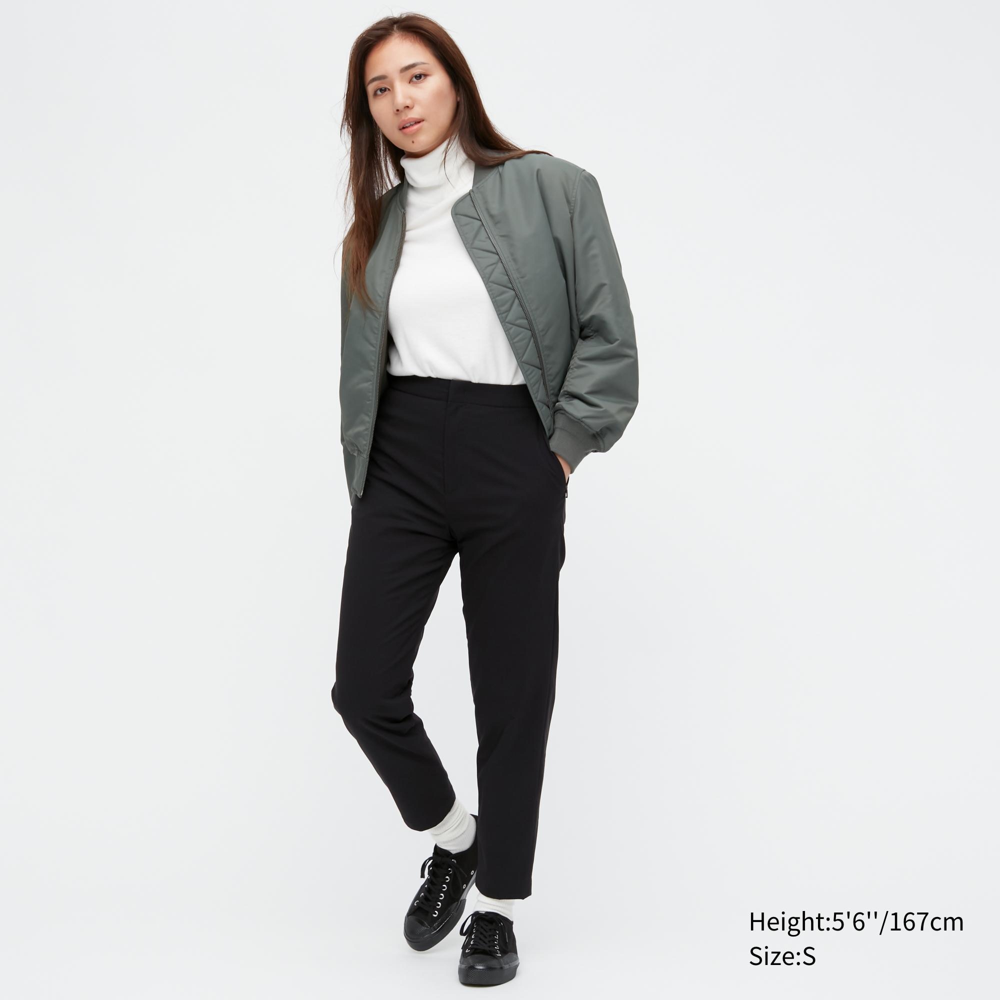 

Брюки женские UNIQLO 453474COL09 черные L (доставка из-за рубежа), 453474COL09