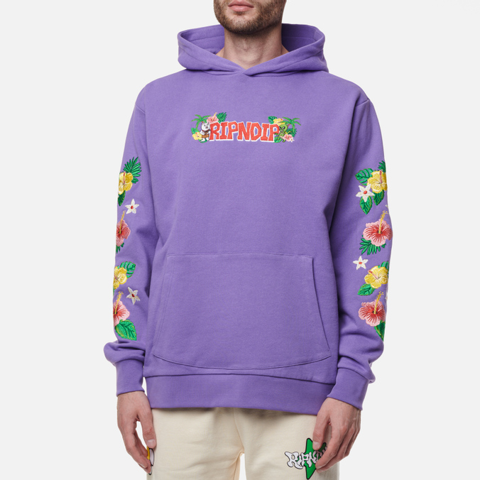 

Худи мужское Ripndip RND9330 фиолетовое L, RND9330