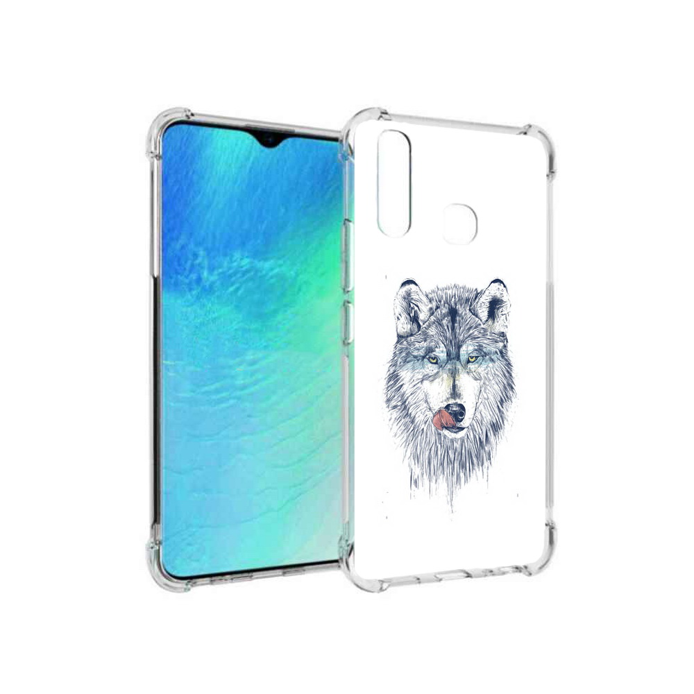 

Чехол MyPads Tocco для Vivo Y19 голодгый волк (PT140444.419.292), Прозрачный, Tocco