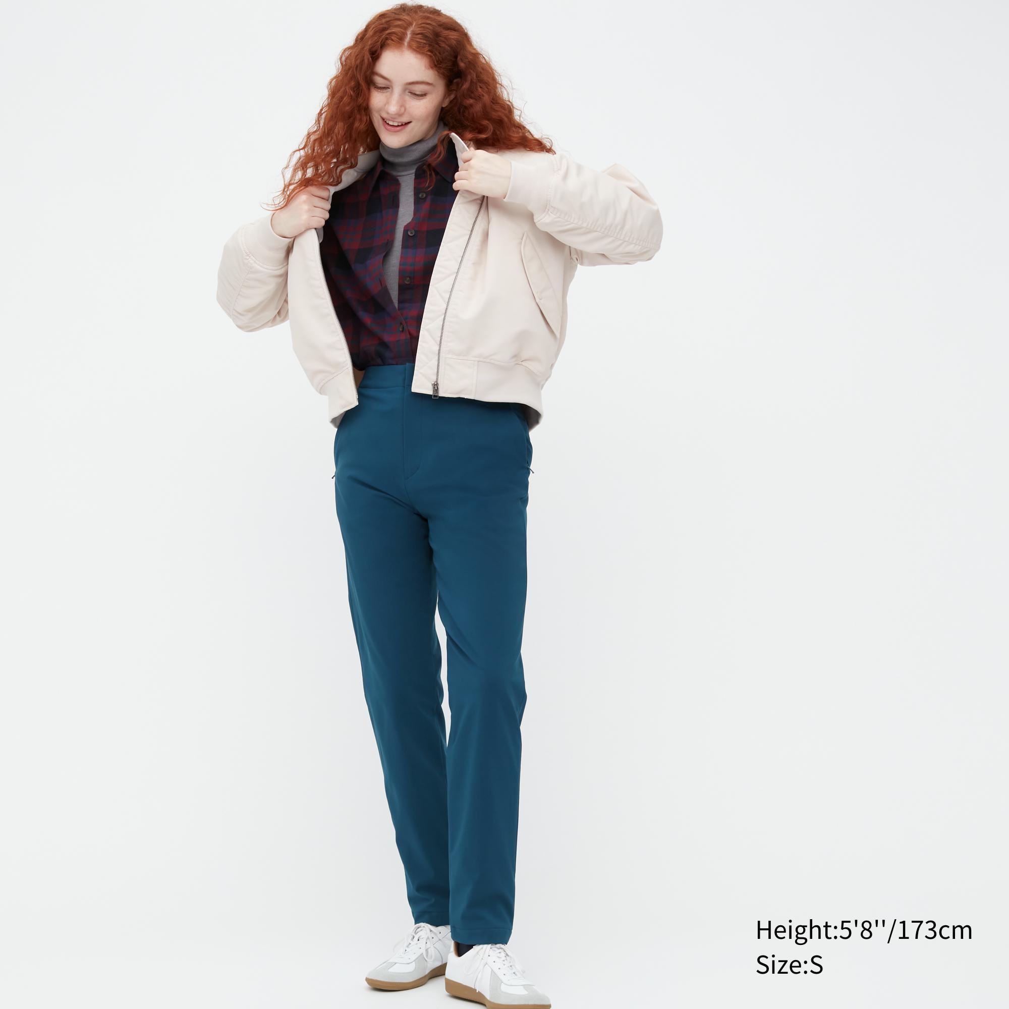 

Брюки женские UNIQLO 453466COL58 зеленые M (доставка из-за рубежа), 453466COL58