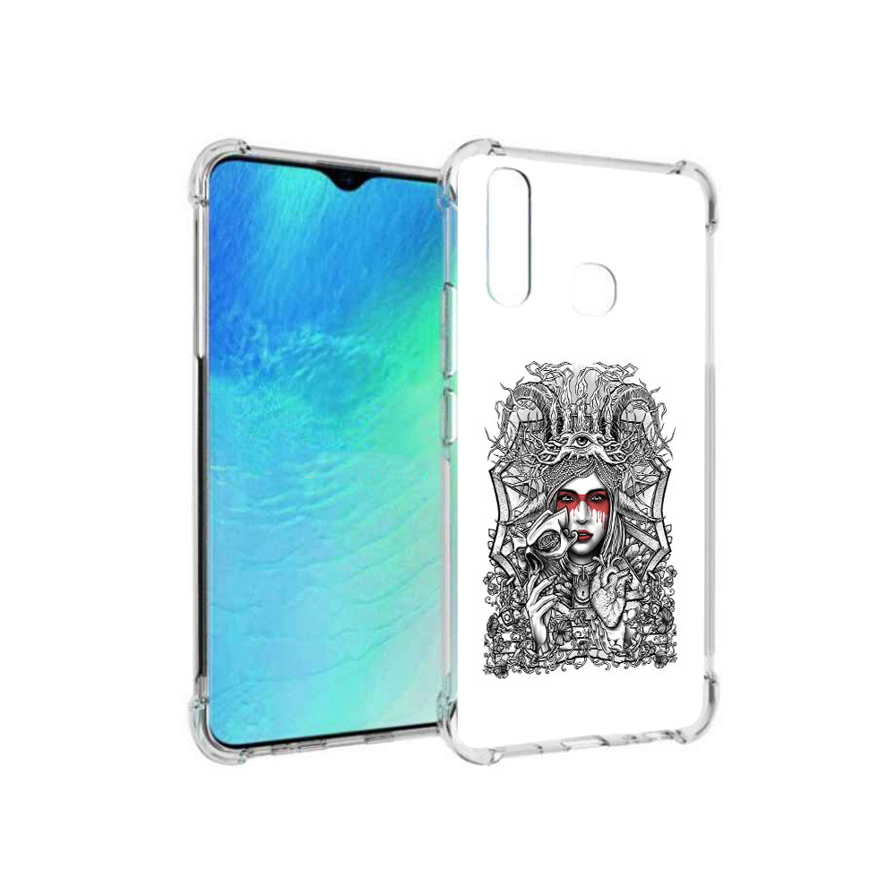 

Чехол MyPads Tocco для Vivo Y19 грусная девушка (PT140444.419.302), Прозрачный, Tocco
