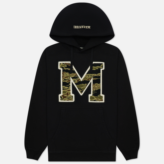 

Худи мужское MAHARISHI 9712-BLACK черное S, 9712-BLACK
