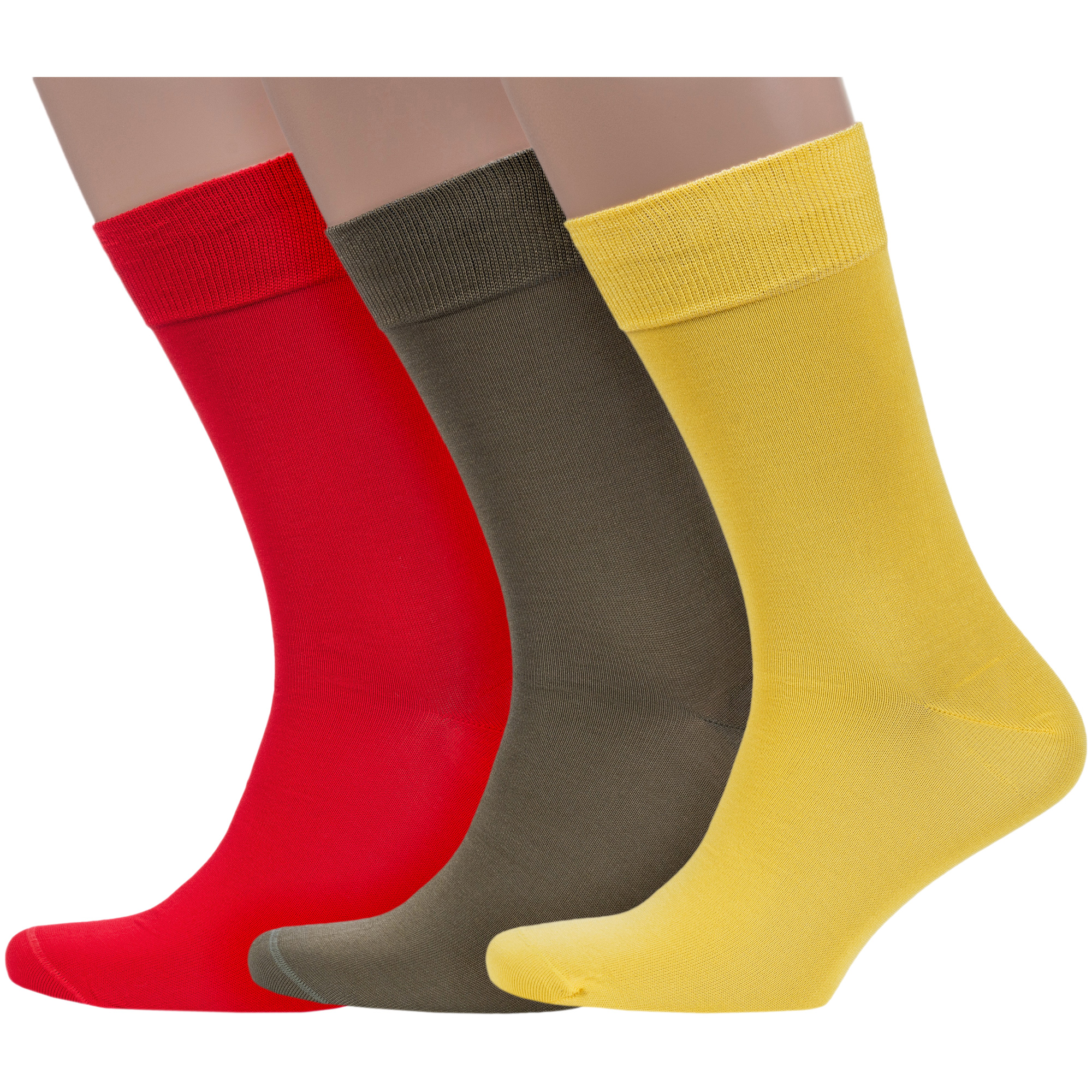 Комплект носков мужских Sergio di Calze 3-17SC6 разноцветных 25