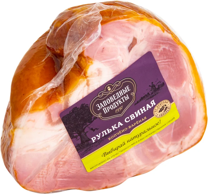 

Рулька варено-копченая Заповедные Продукты 200 г