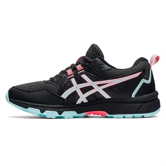 фото Кроссовки женские asics venture 1012a708 черные 6 us