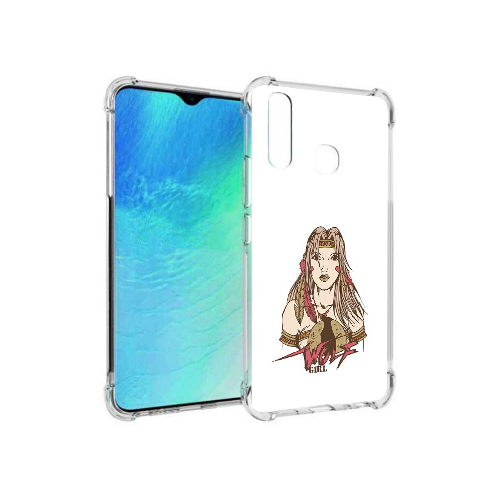 

Чехол MyPads Tocco для Vivo Y19 девушка волк (PT140444.419.306), Прозрачный, Tocco