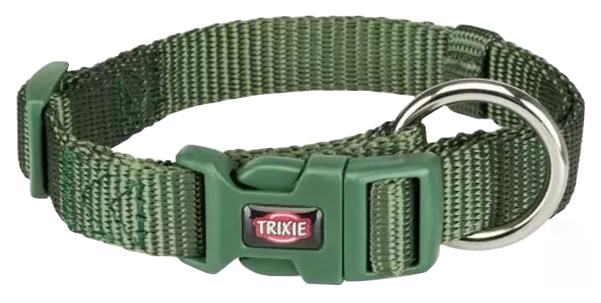 

Ошейник для собак Trixie Premium, темно-зеленый, M-L, 35-55 см, 2 см