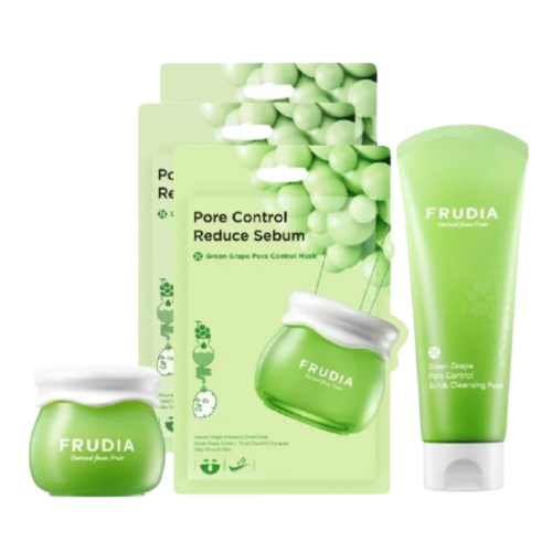 фото Подарочный набор виноградный щербет frudia green grape scherbet gift set 5 предметов