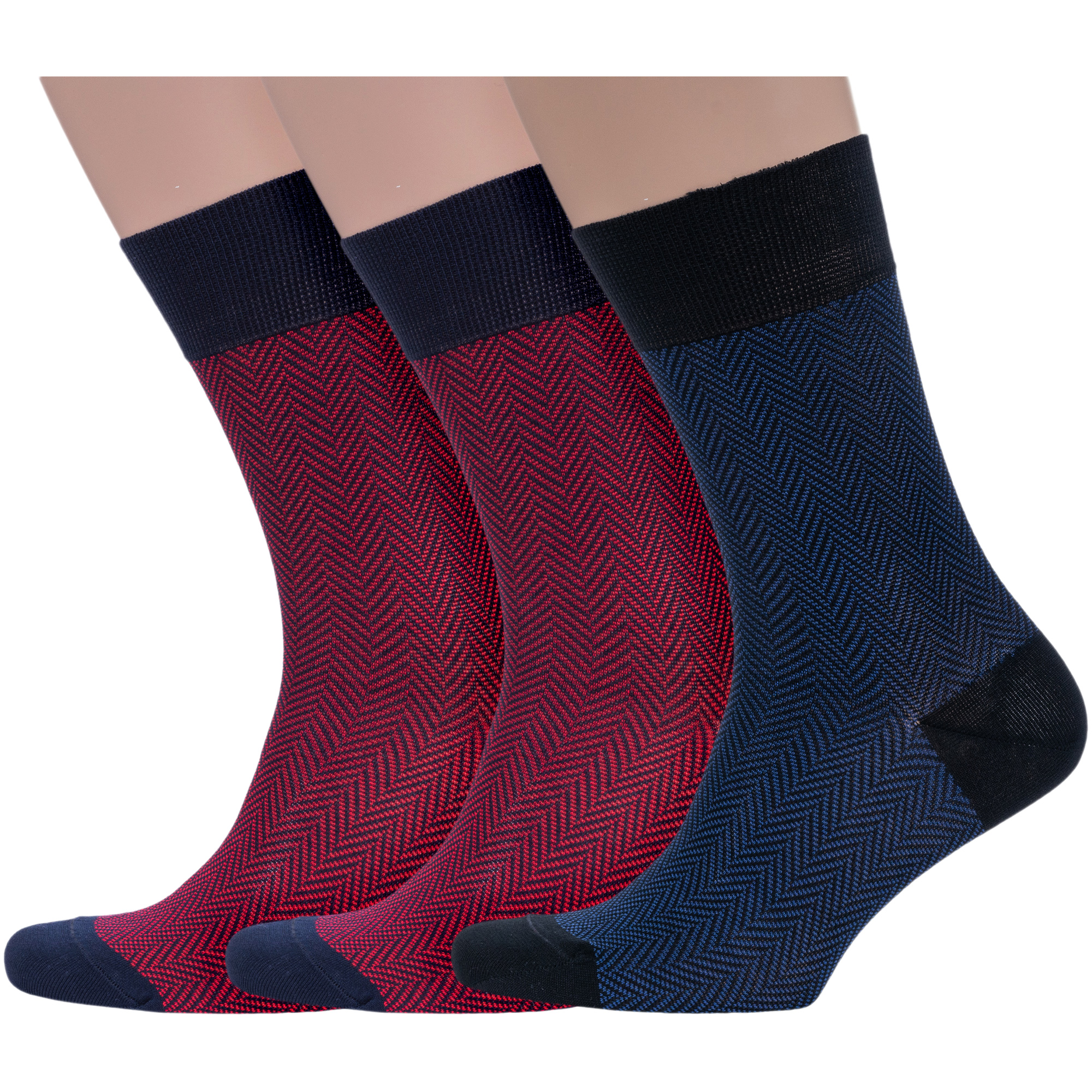 Комплект носков мужских Sergio di Calze 3-16SC1 разноцветных 25