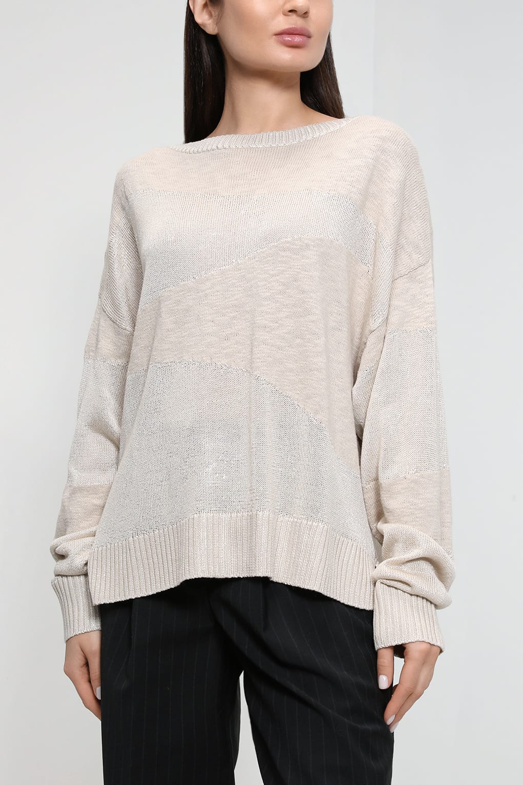 

Джемпер женский Esprit Collection 023EO1I305 бежевый S, 023EO1I305