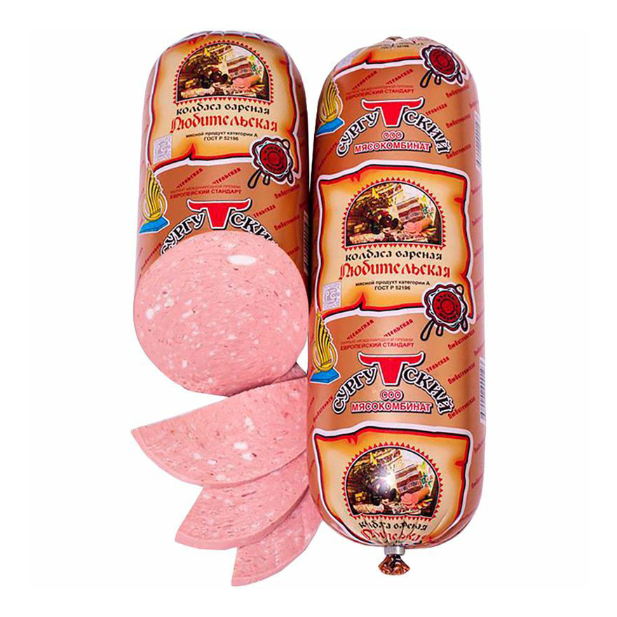 

Колбаса вареная Сургутский мясокомбинат Любительская