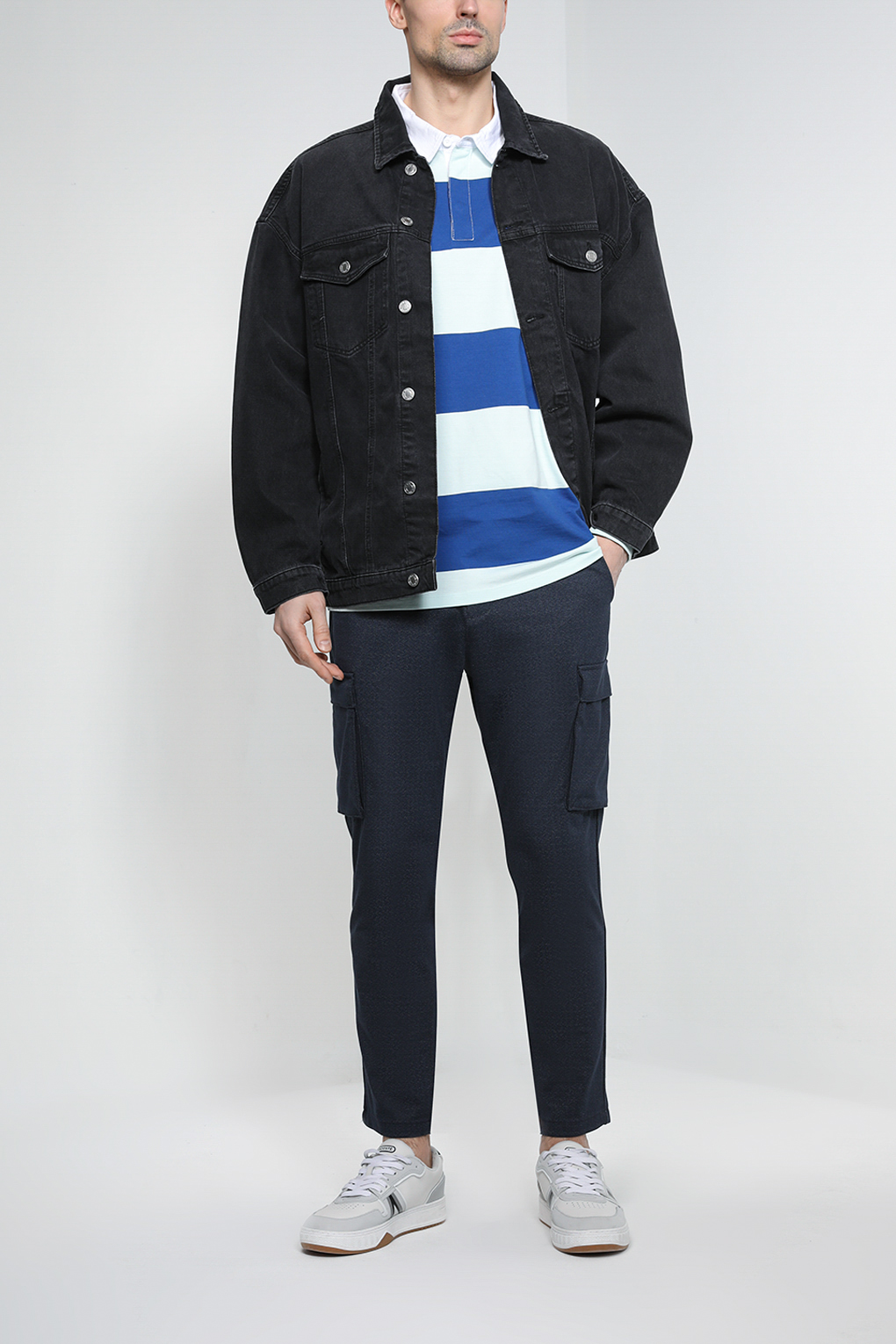 

Брюки мужские Esprit Casual 082EE2B314 синие 34/32, Синий, 082EE2B314