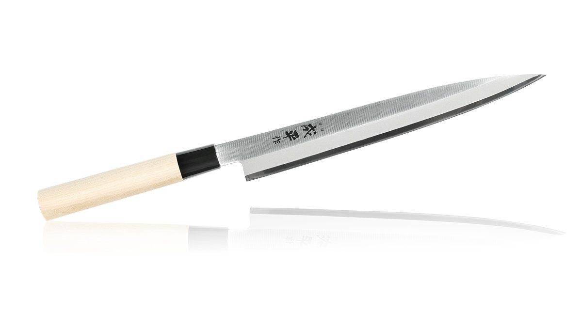 Кухонный Нож Янагиба для сашими TOJIRO, длина лезвия 24 см, сталь Mo-V, Япония