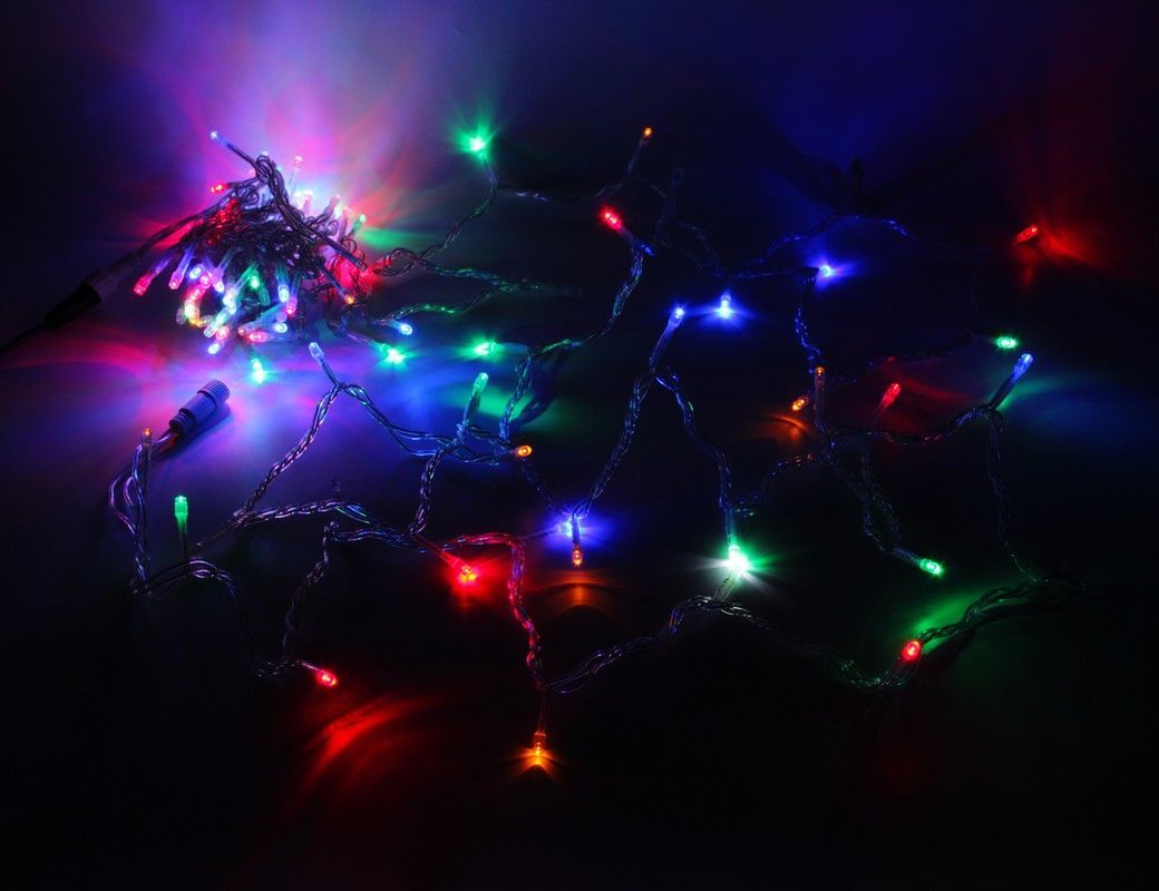 фото Световая гирлянда новогодняя laitcom pst100-10-2m 10 м разноцветный