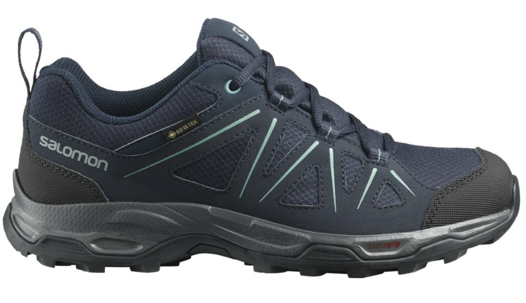 фото Кроссовки женские salomon tibai 2 gtx w серые 5 uk