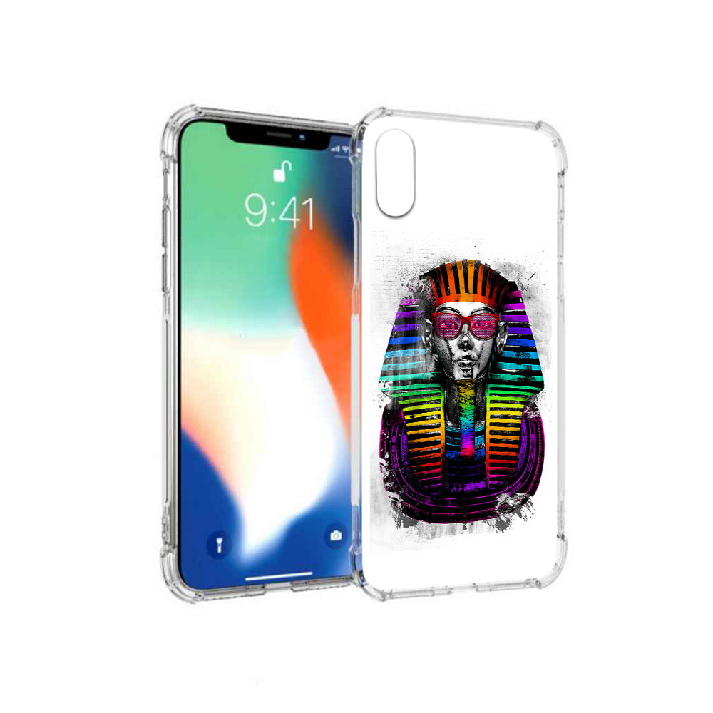 

Чехол MyPads Tocco для Apple iPhone X модная богиня (PT94261.606.479), Прозрачный, Tocco