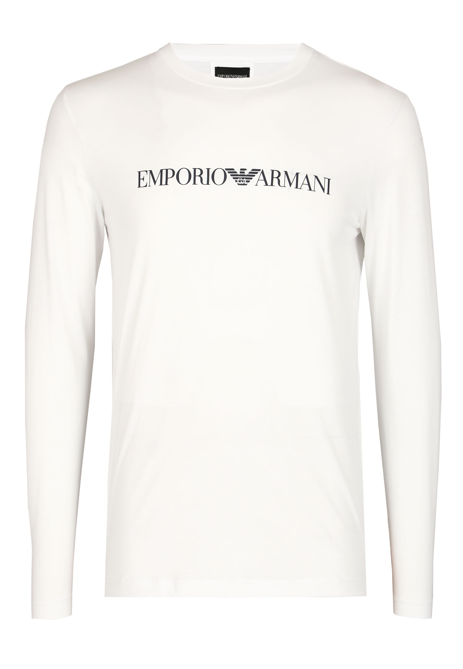 фото Лонгслив мужской emporio armani 134470 белый 3xl