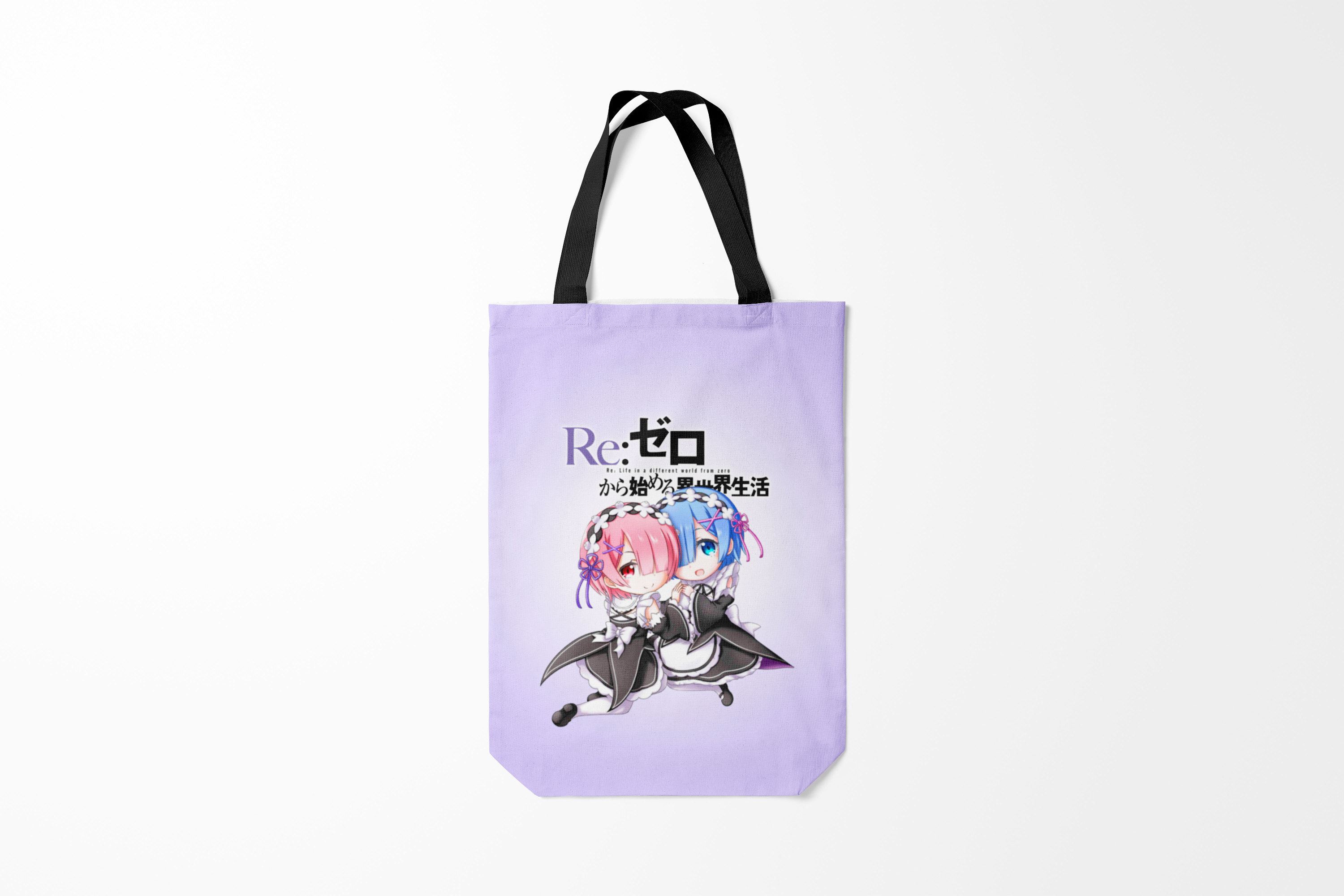

Сумка шoппер унисекс Burnettie Re Zero, фиолетовый, Re Zero
