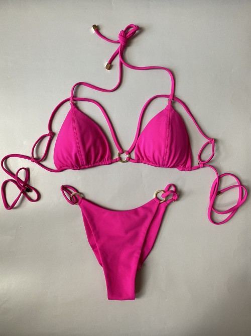 

Купальник раздельный женский Balibikini Лима розовый XL, Лима