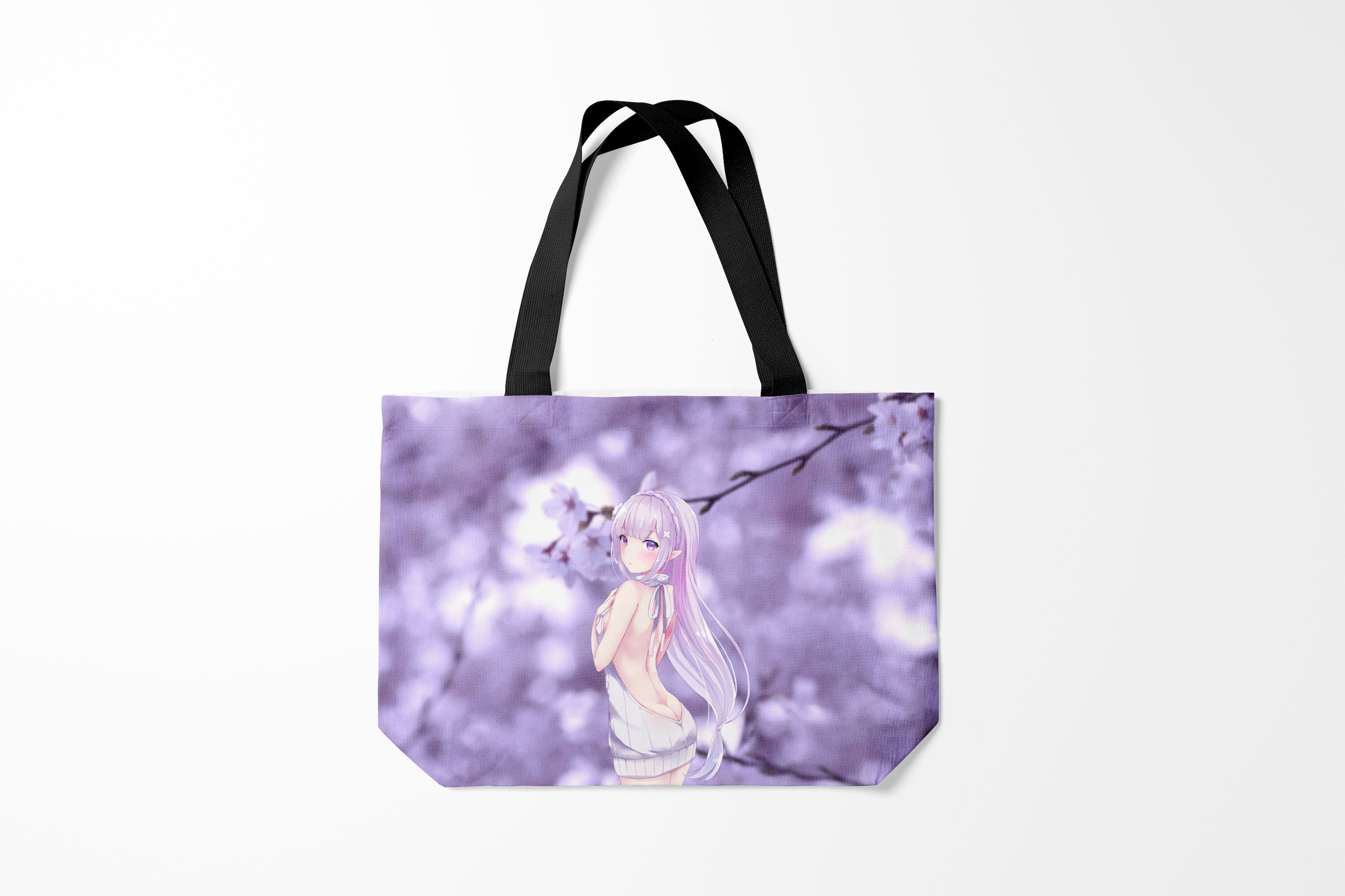 

Сумка шoппер унисекс Burnettie Re Zero, фиолетовый, Re Zero