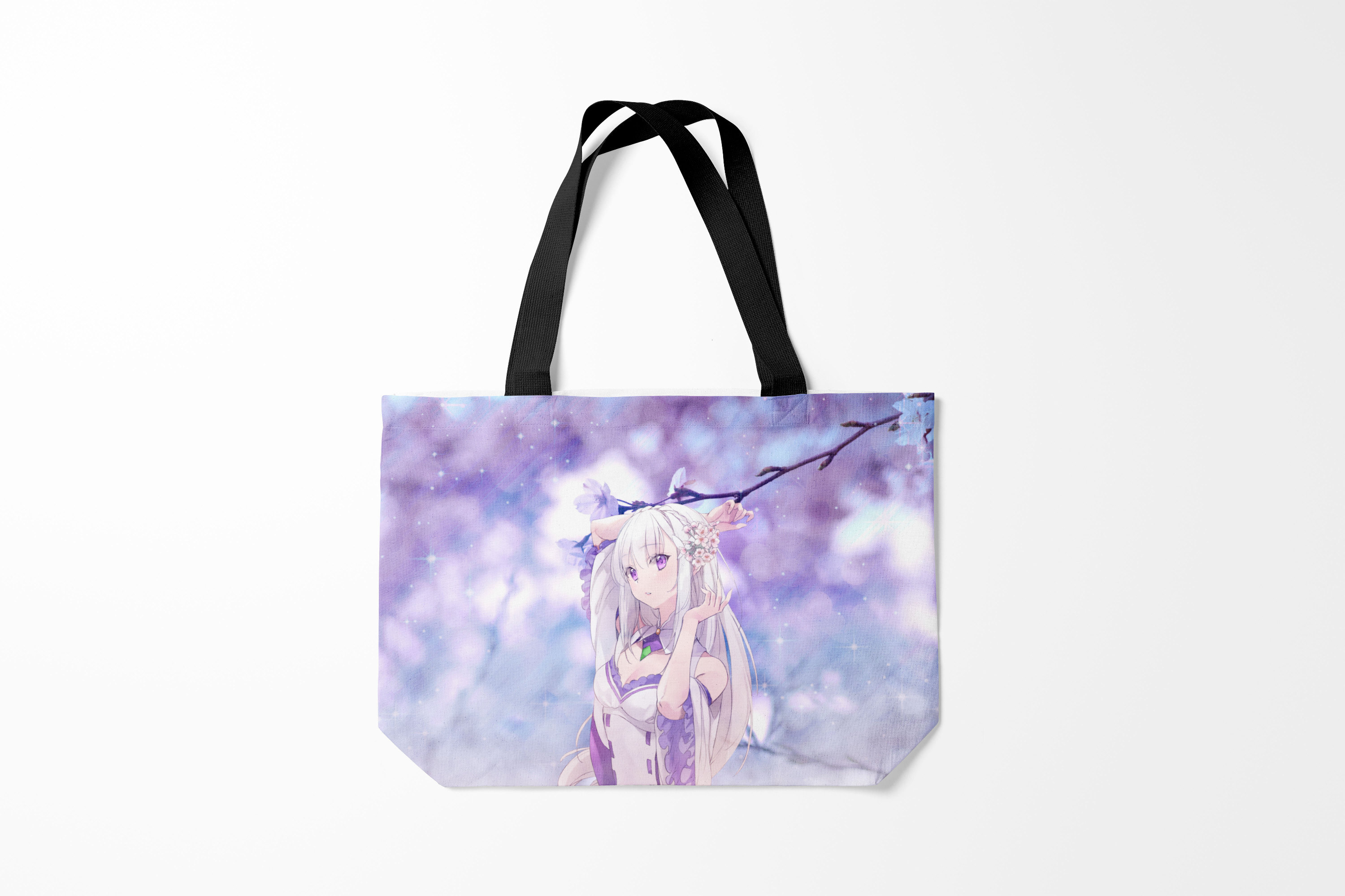 

Сумка шoппер унисекс Burnettie Re Zero, фиолетовый, Re Zero