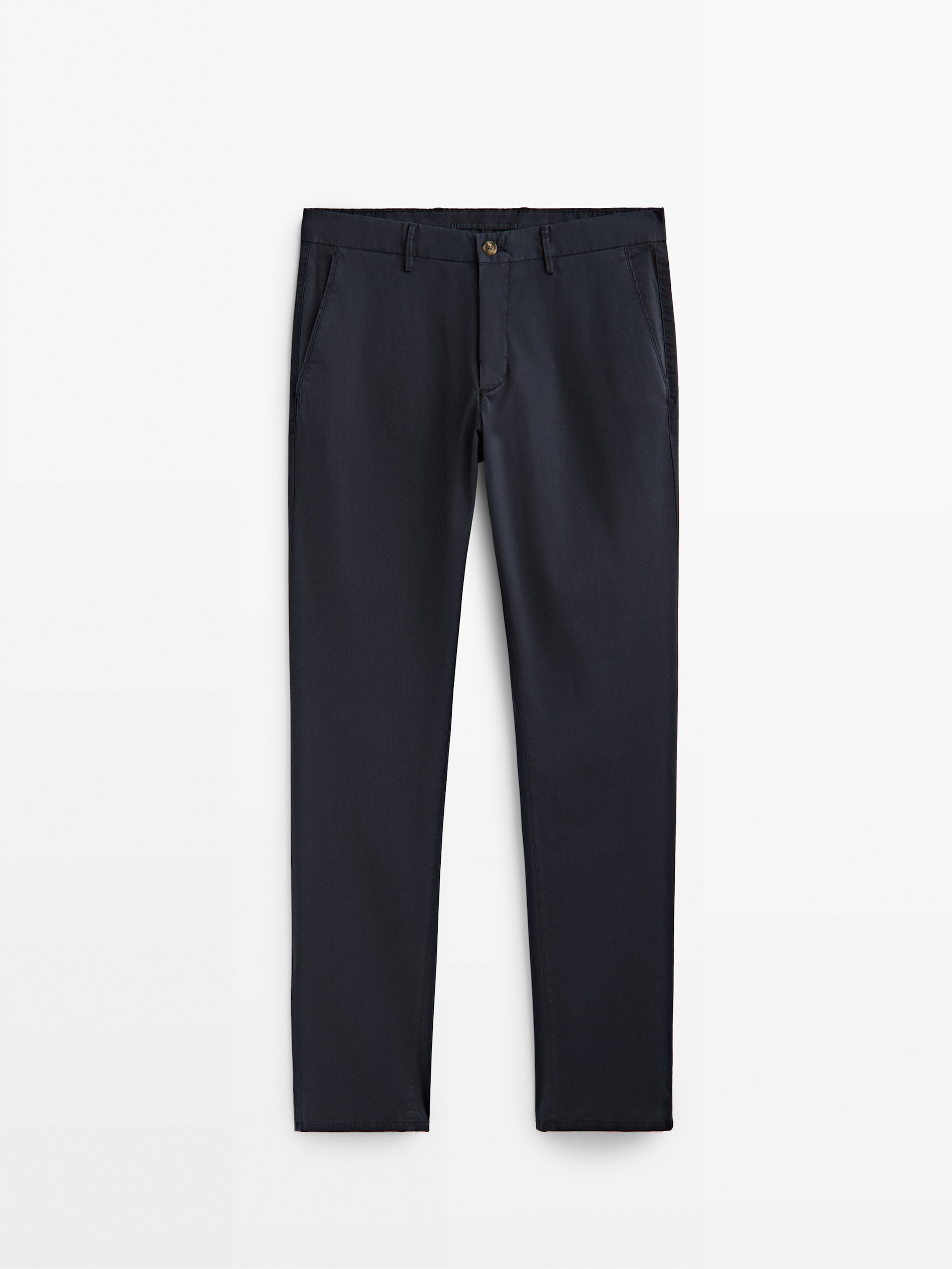 

Брюки мужские Massimo Dutti 00002011401 синие 48, 00002011401