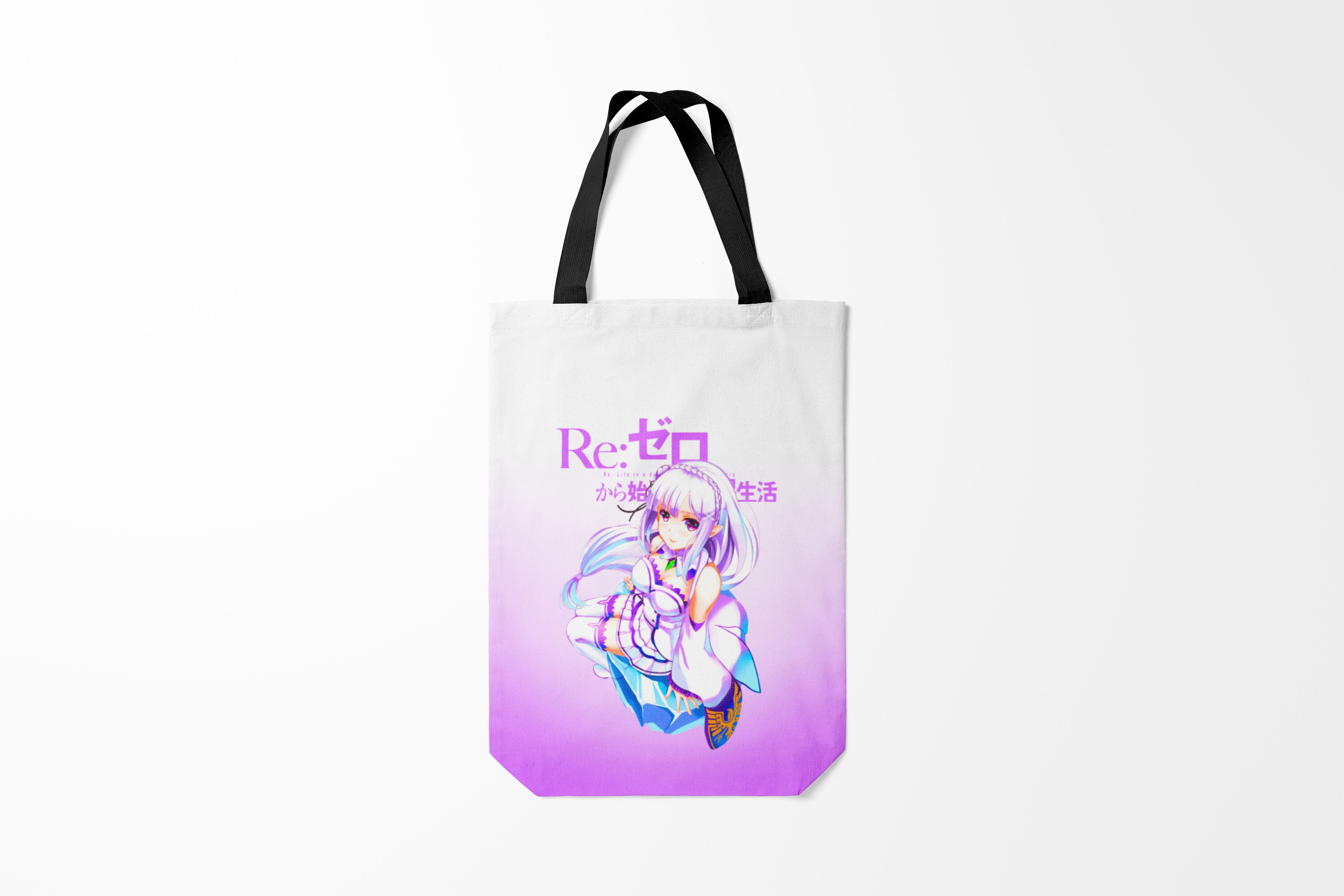 

Сумка шoппер унисекс Burnettie Re Zero, серый, Re Zero