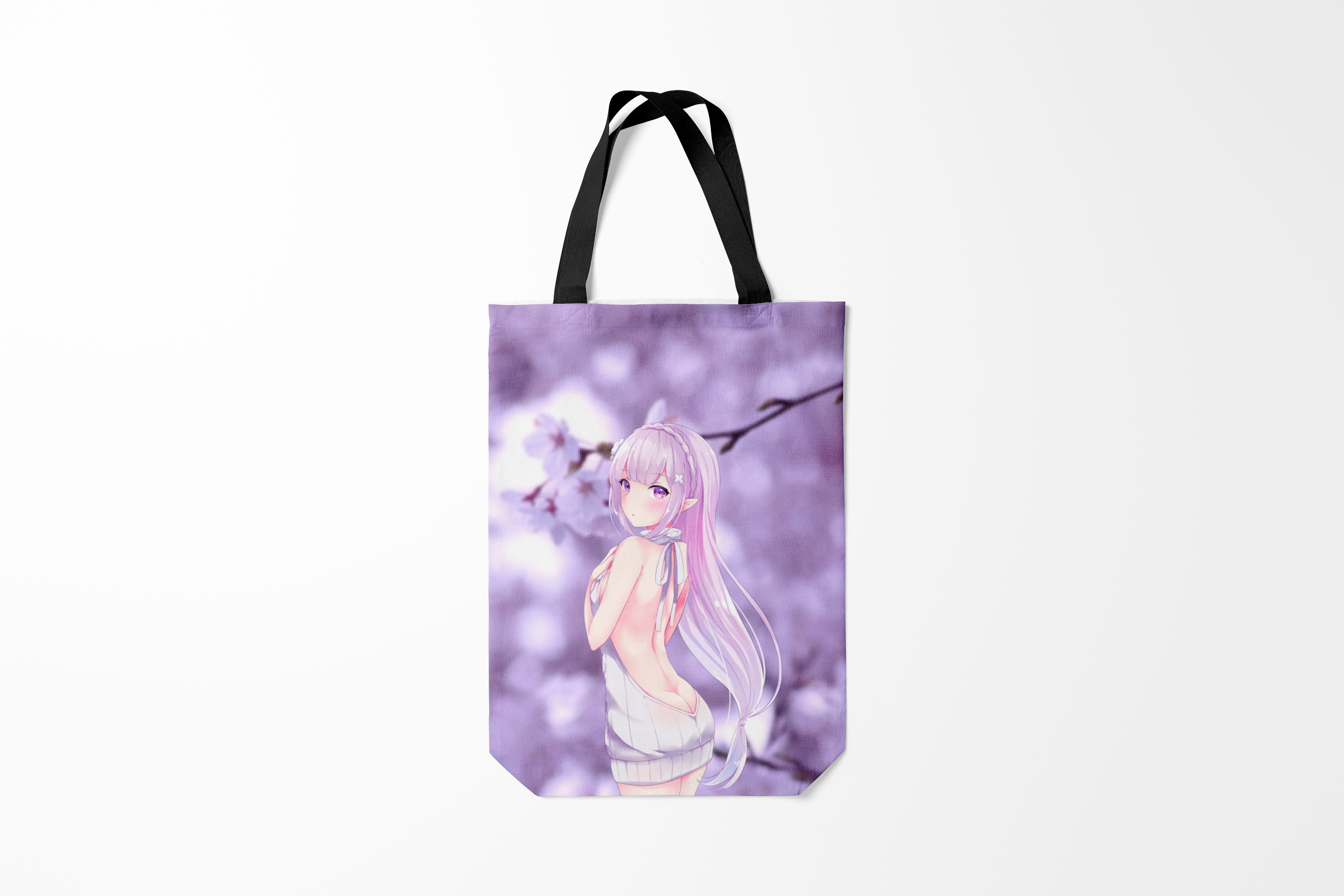 

Сумка шoппер унисекс Burnettie Re Zero, фиолетовый, Re Zero