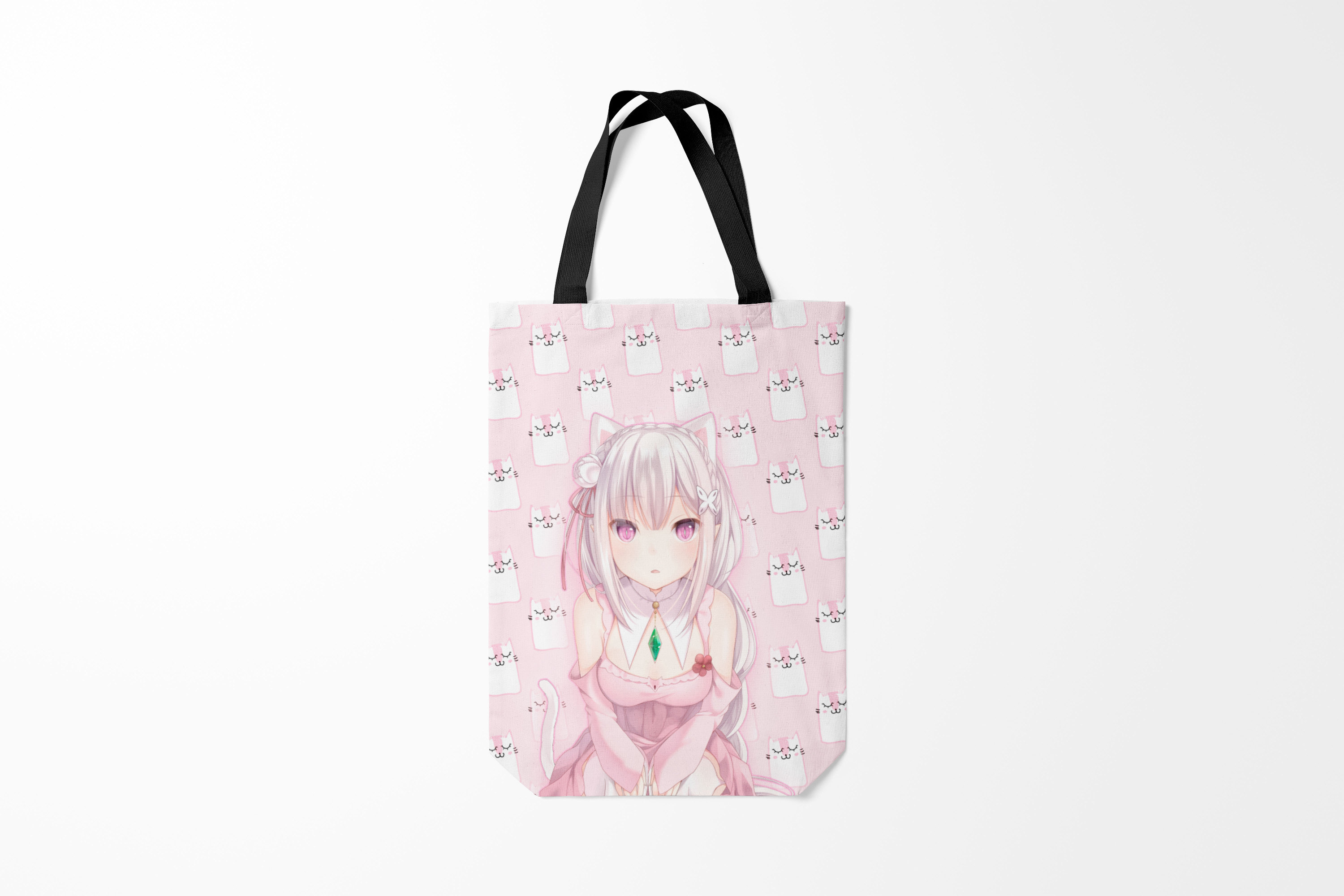 

Сумка шoппер унисекс Burnettie Re Zero, розовый, Re Zero