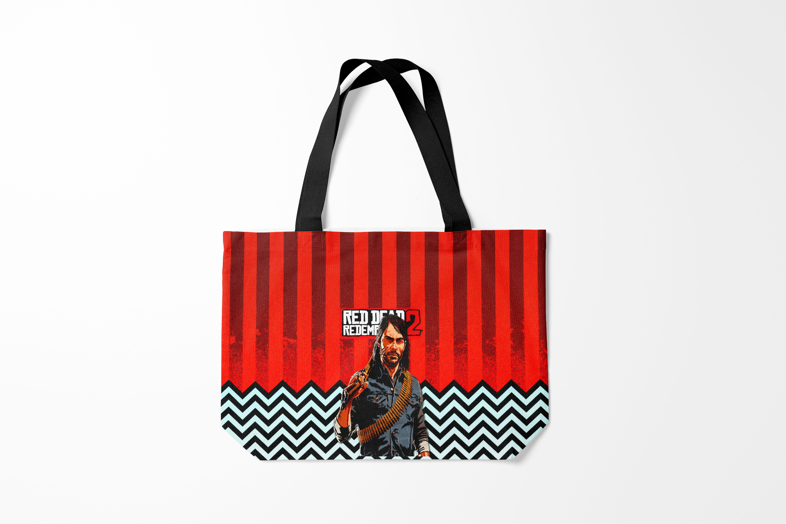 

Сумка шoппер унисекс Burnettie Red Dead Redemption, красный, Red Dead Redemption