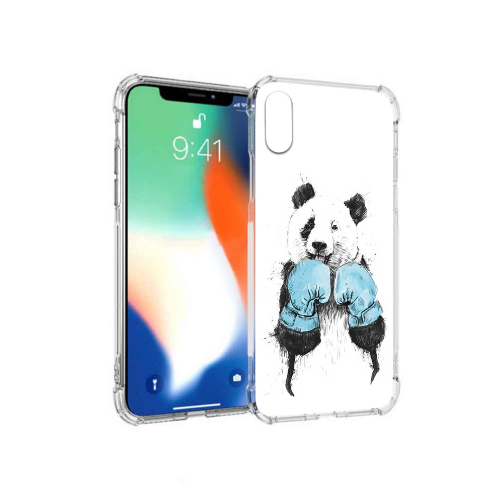 

Чехол MyPads Tocco для Apple iPhone X панда боксер (PT94261.606.531), Прозрачный, Tocco
