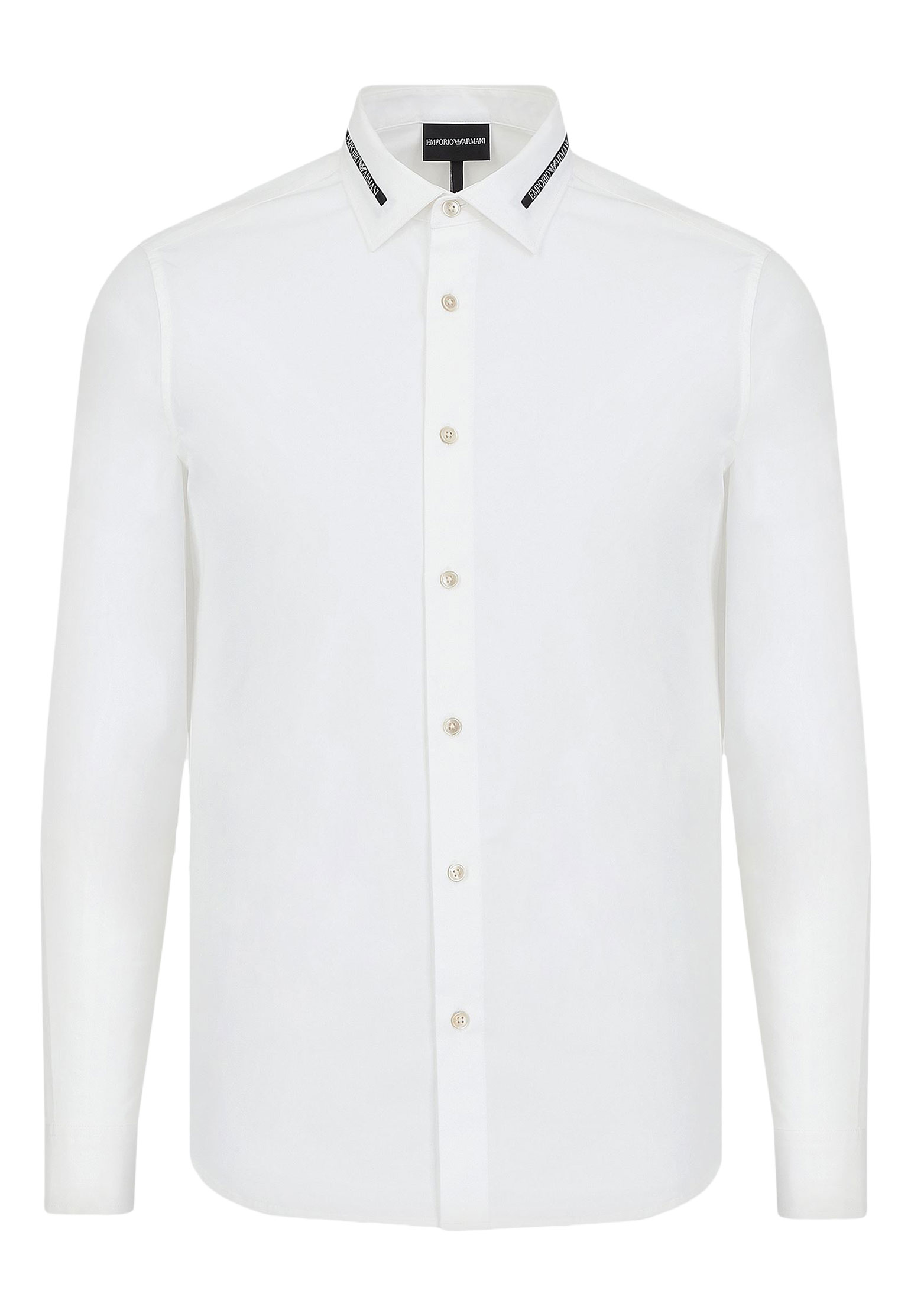 Рубашка мужская Emporio Armani 134481 белая S