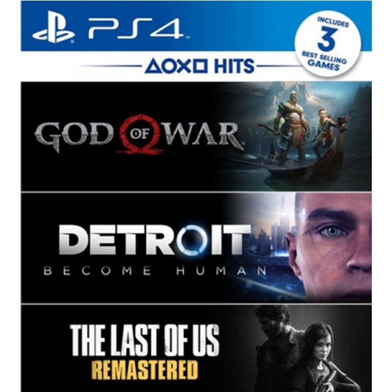 

Комплект God of War + Detroit + Одни из нас (русская версия) (PS4), Комплект God of War + Detroit + Одни из нас (русская версия) (PS