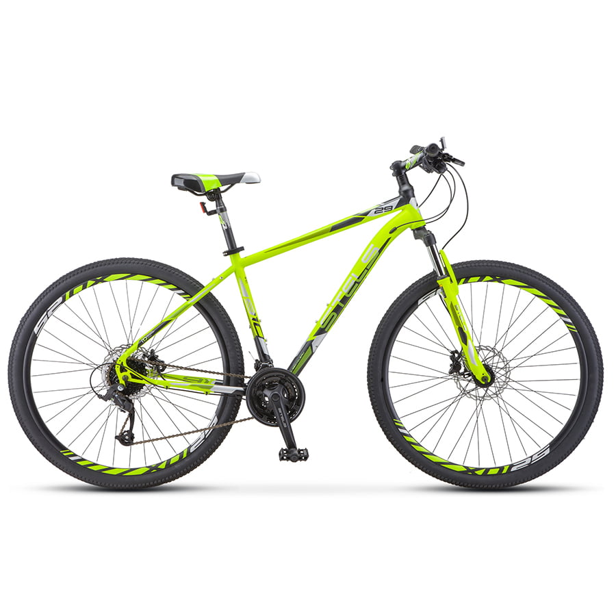 

Велосипед Stels Navigator 910 D 29 V010 Лайм/Черный (LU093819) 16,5"