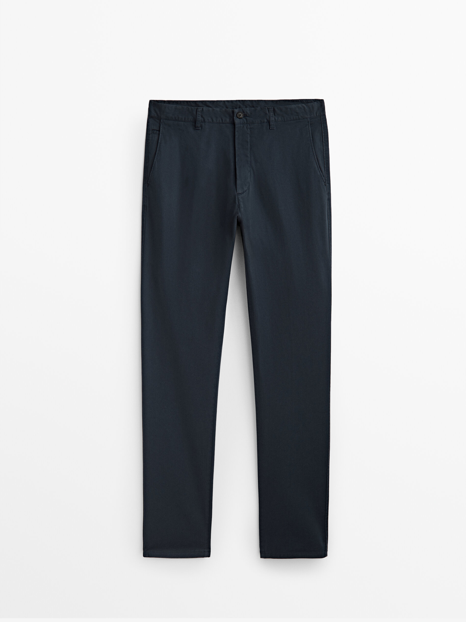 

Брюки мужские Massimo Dutti 00001011401 синие 38, 00001011401