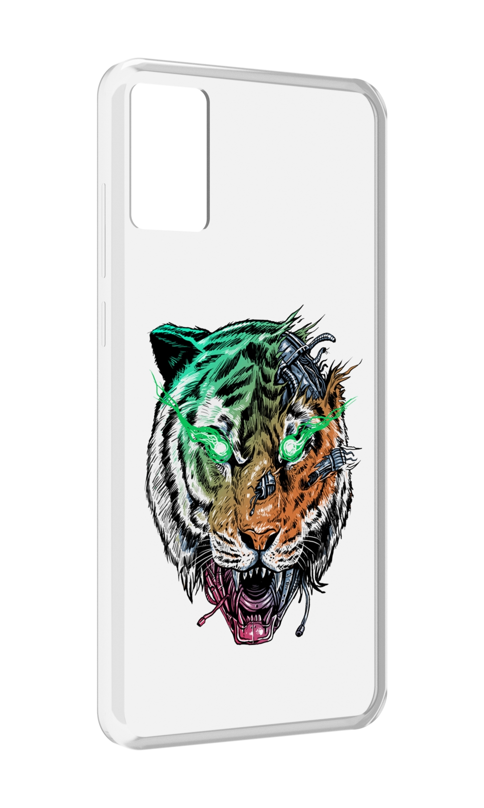 

Чехол MyPads робо-тигр для CUBOT P50, Прозрачный, Tocco