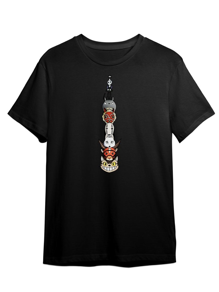 

Футболка унисекс СувенирShop Вселенная Миядзаки/Студия Гибли/Аниме 4 черная M (46-48), Черный, "Вселенная Миядзаки/Студия Гибли/Аниме" 4