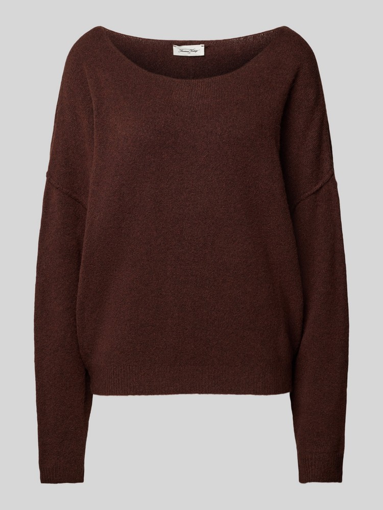 

Джемпер женский AMERICAN VINTAGE DAM225H24 коричневый M/L, DAM225H24