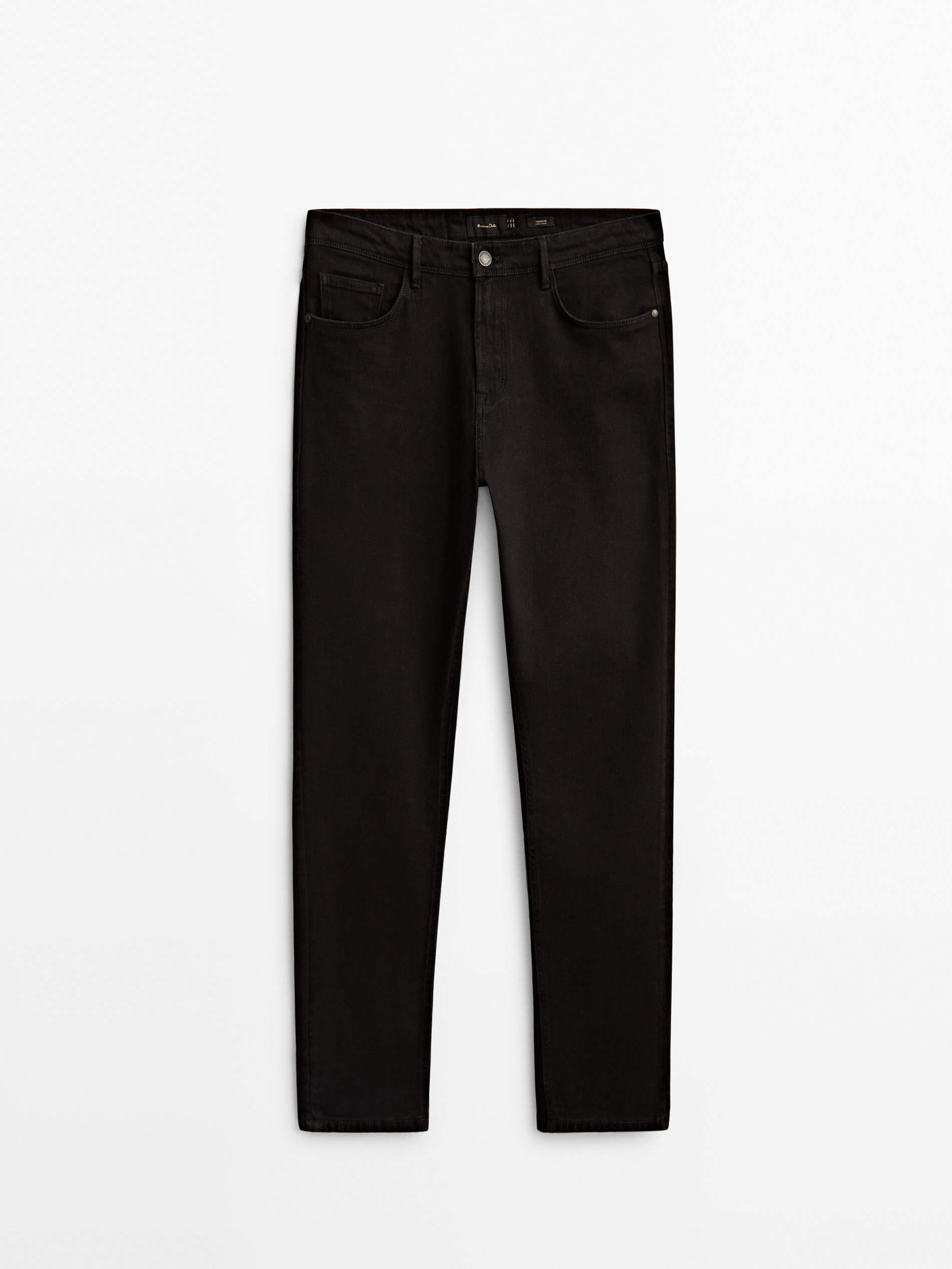 

Джинсы мужские Massimo Dutti 00069049800 черные 34, 00069049800