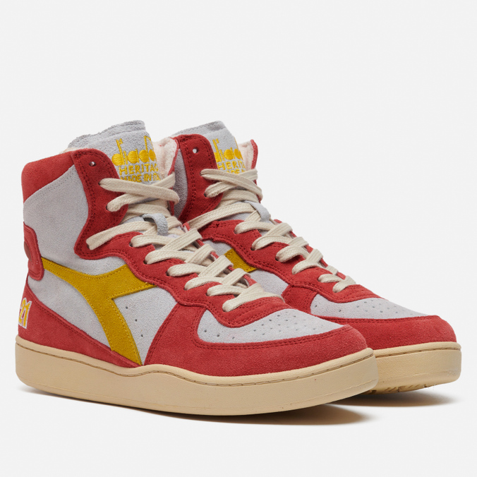 

Кроссовки мужские Diadora Mi Basket Atlanta красные 44.5 EU, Mi Basket Atlanta
