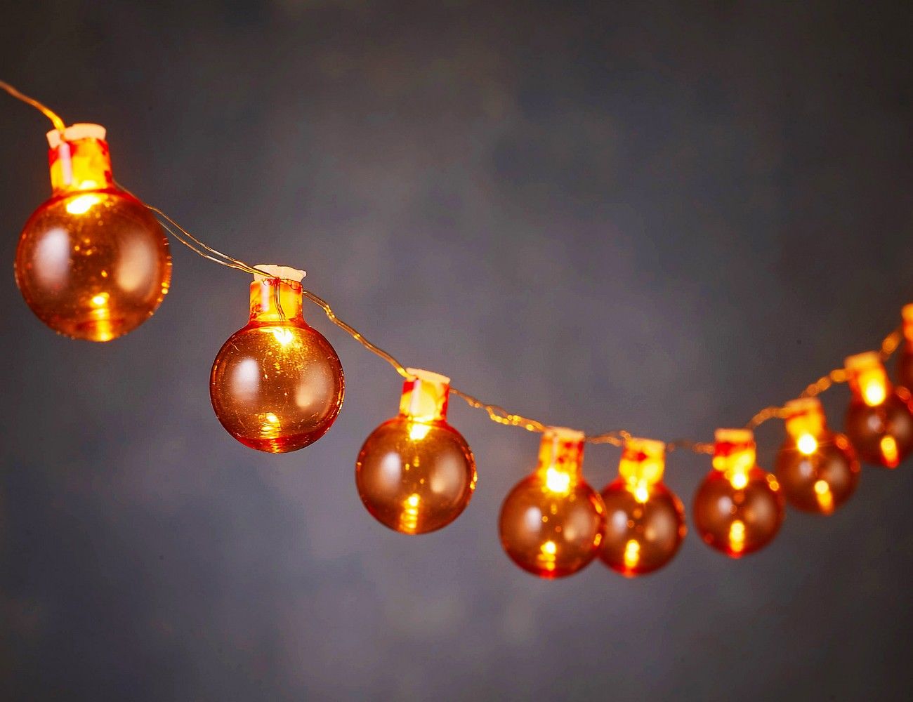 Световая гирлянда новогодняя Edelman Радость в шариках 170249-edelman 4 м оранжевый