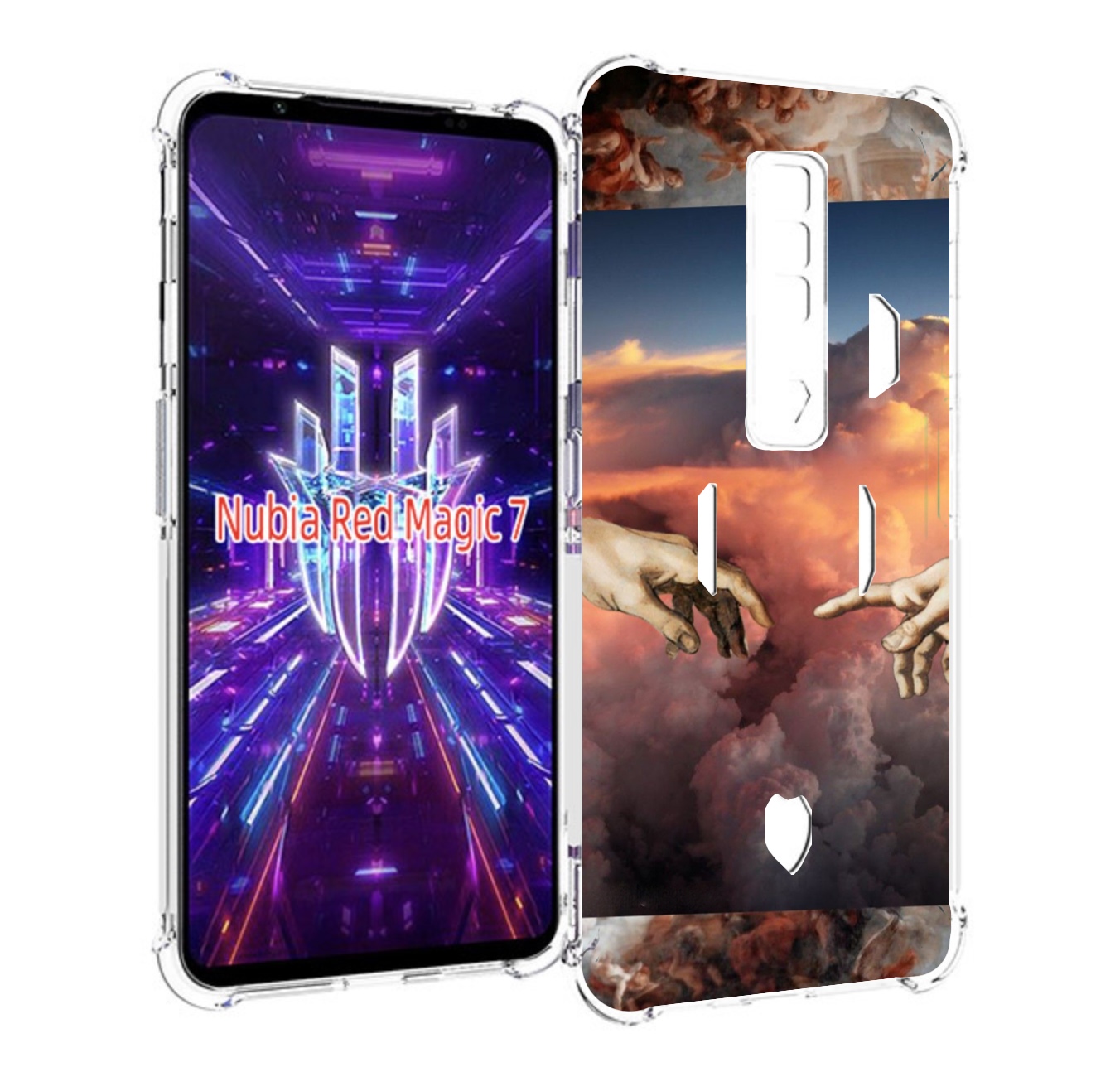 

Чехол MyPads красивая-картина для ZTE Nubia Red Magic 7, Прозрачный, Tocco