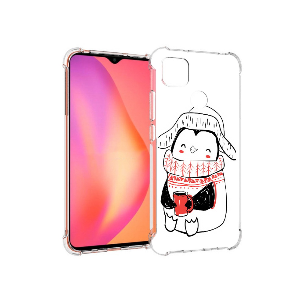 

Чехол MyPads Tocco для Xiaomi Redmi 9C Милый пингвин (PT152115.265.115), Прозрачный, Tocco