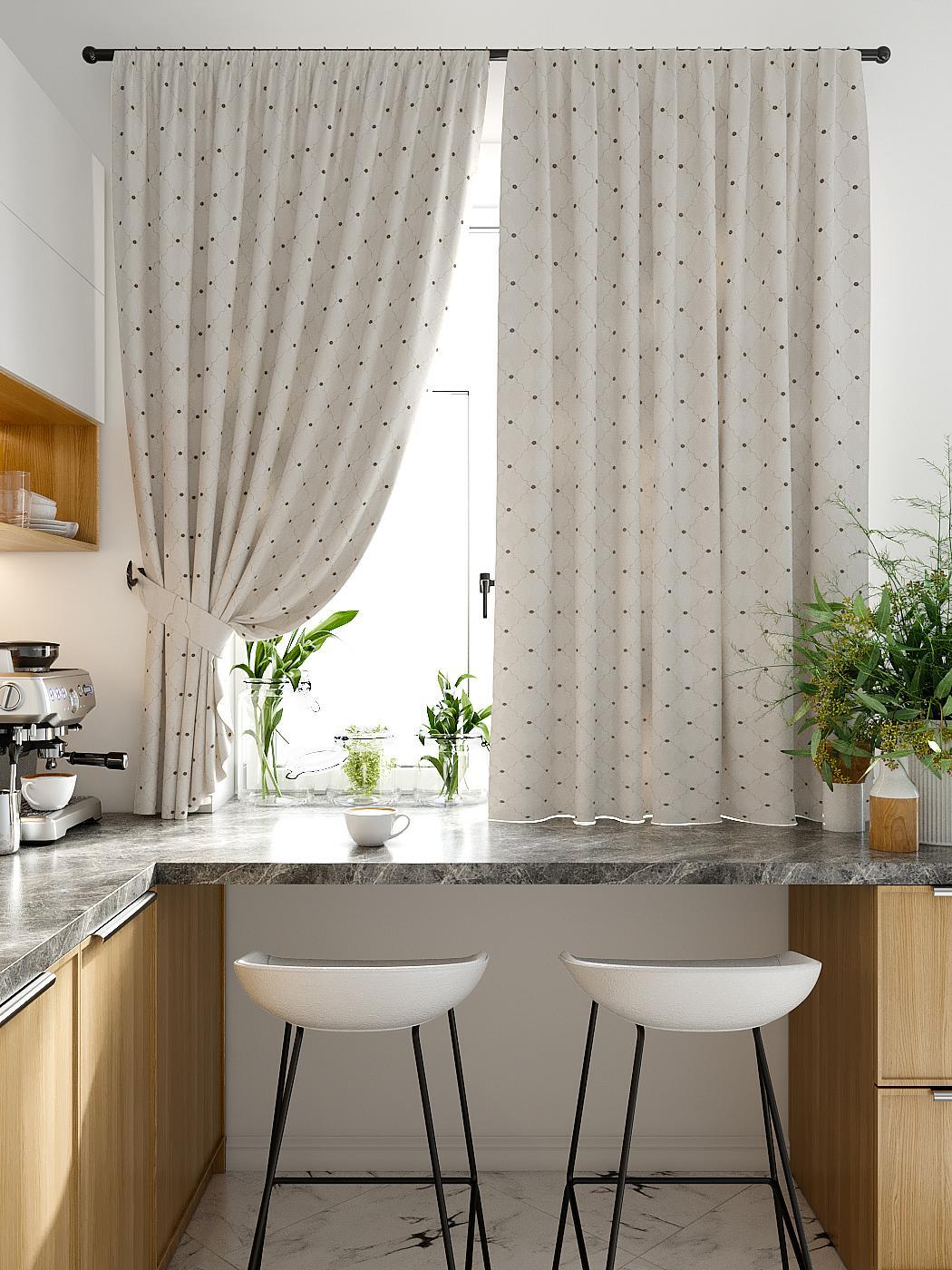 

Комплекты штор AT HOME / шторы в комнату 150х180 см / Килорас, 920335