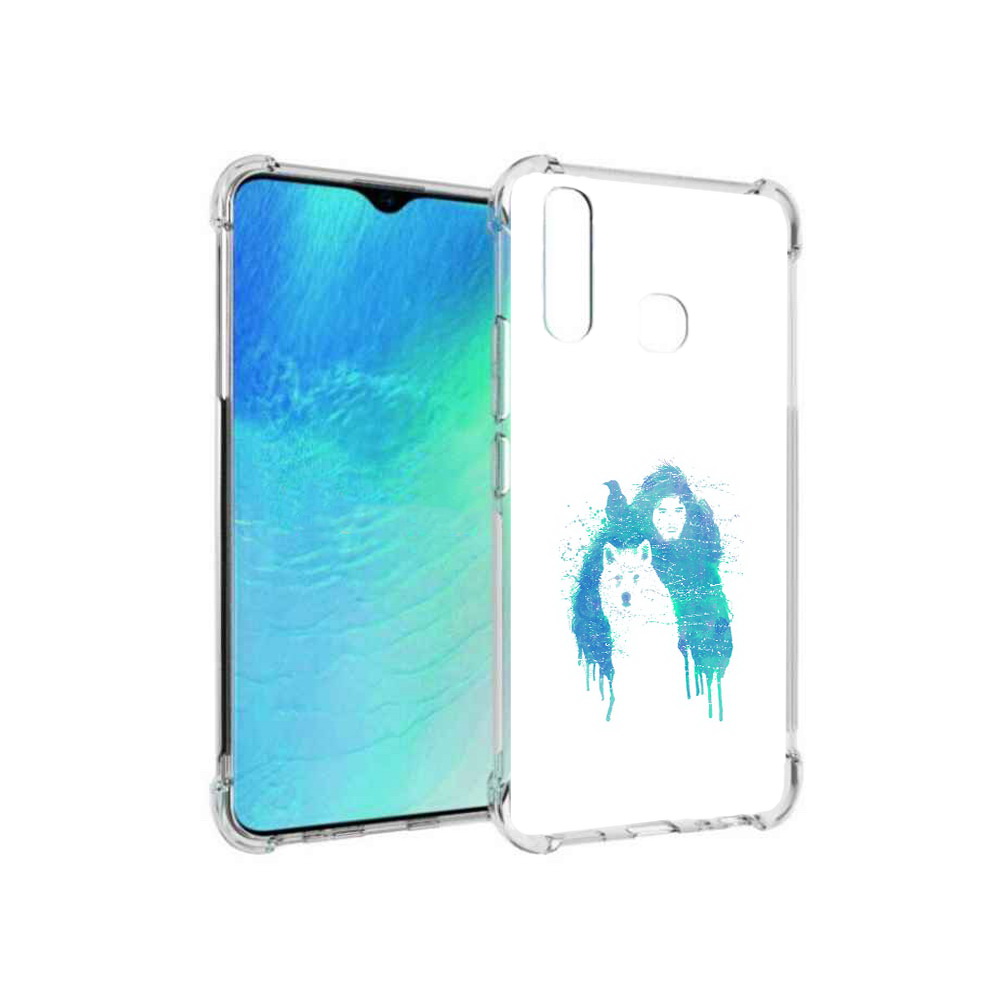 

Чехол MyPads Tocco для Vivo Y19 джон сноу (PT140444.419.323), Прозрачный, Tocco