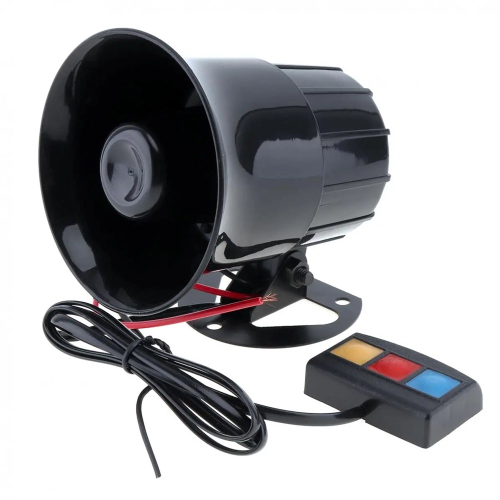 

Автосирена M-Horn 30W 12V - 3 режима работы, M-Horn 30W 12V