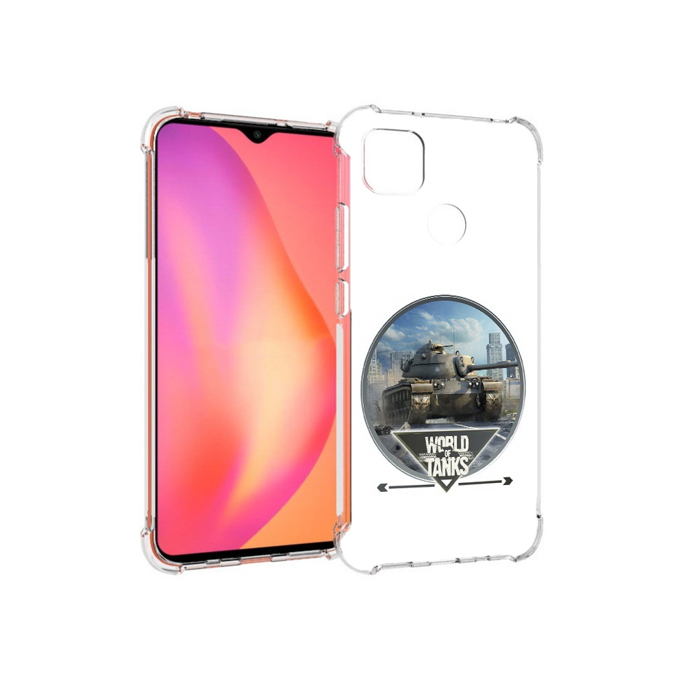 

Чехол MyPads Tocco для Xiaomi Redmi 9C Мир танков (PT152115.265.119), Прозрачный, Tocco