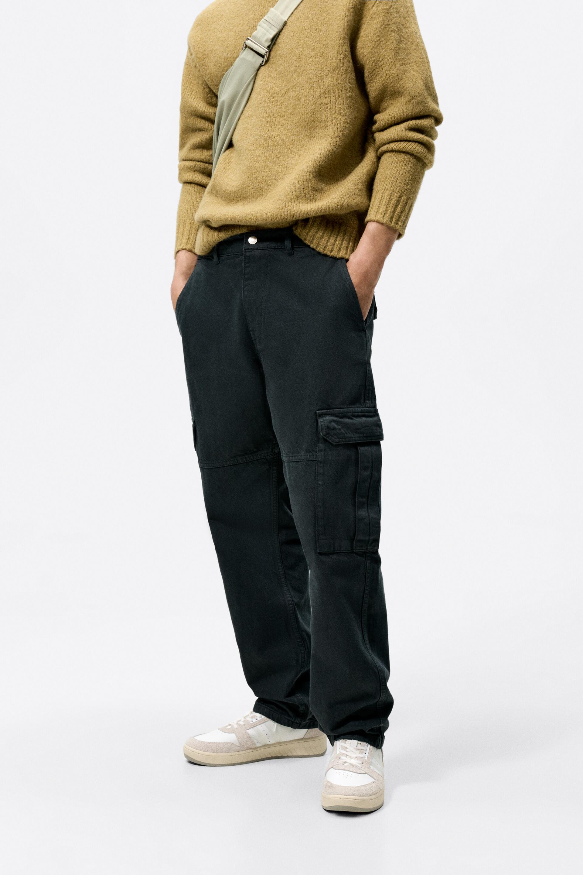 

Брюки мужские ZARA 01300309 черные 42, 01300309