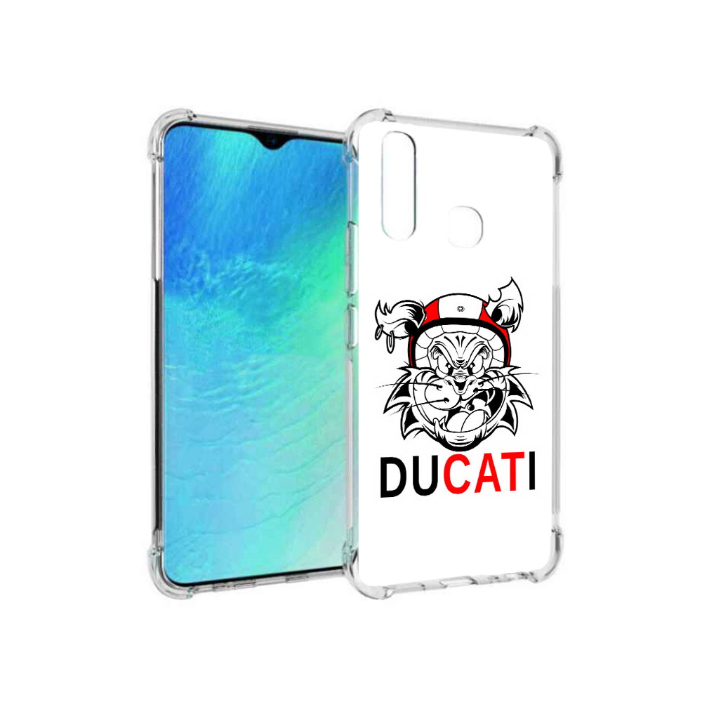 

Чехол MyPads Tocco для Vivo Y19 дукати (PT140444.419.339), Прозрачный, Tocco