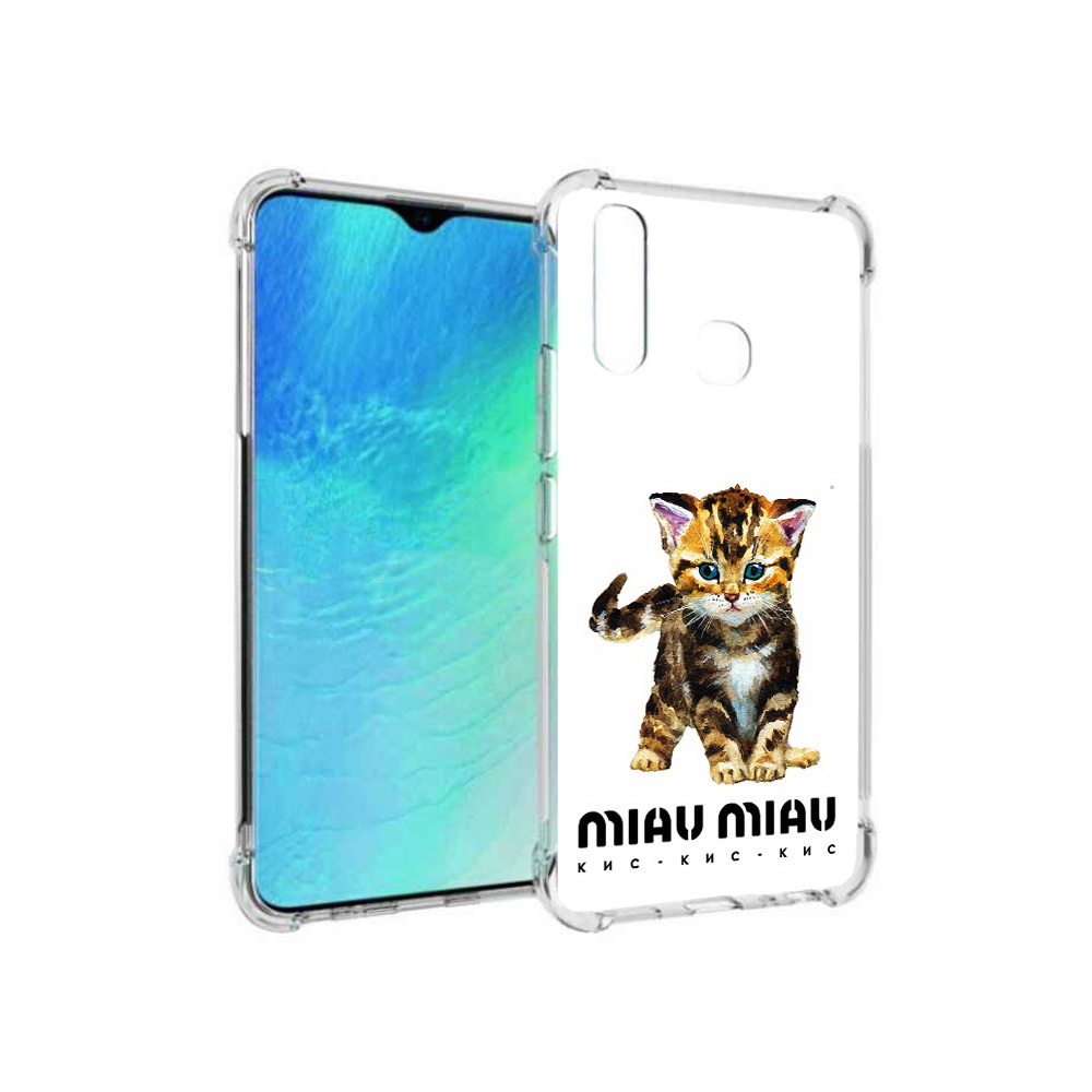 

Чехол MyPads Tocco для Vivo Y19 Бренд miau miau (PT140444.419.34), Прозрачный, Tocco
